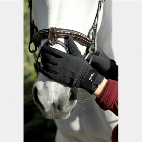 Gants d'équitation respirant avec grip Femme - 500 blanc - Maroc, achat en  ligne