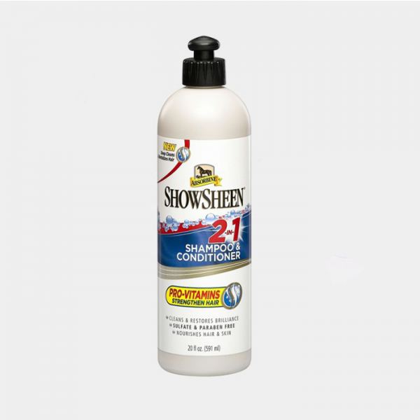 ABSORBINE - Lotion shampoing Showsheen 2 en 1