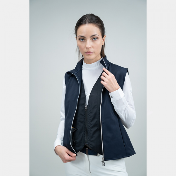 HARCOUR - Pack Gilet sans manches Senjo Femme + Airbag