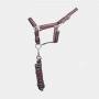 T DE T - Double halter + lead rope