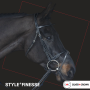 SILVER CROWN - Style Finesse bridle